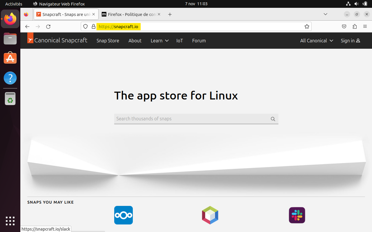 Snap Initiation L ordinateur Et Ses Composantes Automne 2024